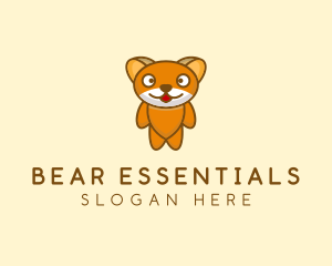 Cute Teddy Bear logo design