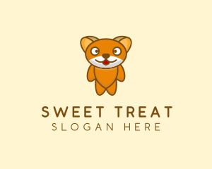 Cute Teddy Bear logo design