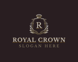 Premium Royal Shield logo design