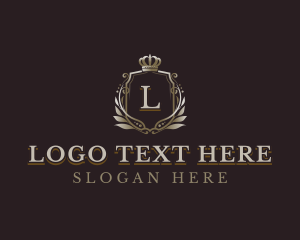 Luxurious - Premium Royal Shield logo design