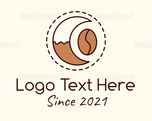 Coffee Bean Moon Cafe Logo