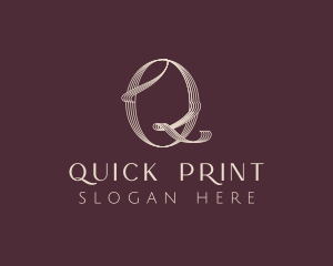 Elegant Fashion Letter Q logo design