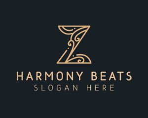 Elegant Decorative Letter Z Logo