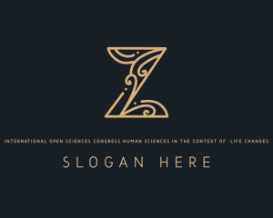 Elegant Decorative Letter Z Logo