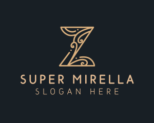 Brand - Elegant Decorative Letter Z logo design
