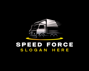 Delivery Transportation Truck Logo