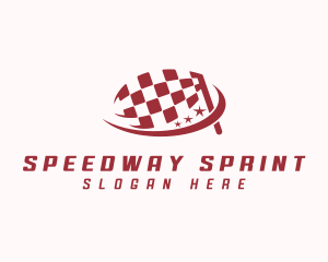 Racing Flag Karting logo design