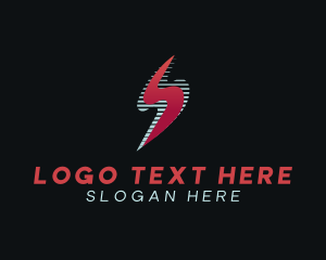 Firm - Red Gradient Letter S logo design