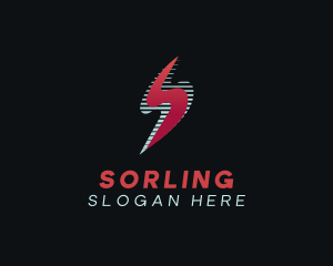 Red Gradient Letter S logo design