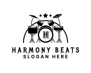Band - Drum Band Music logo design