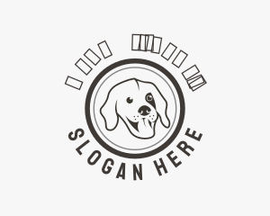 Mascot - Happy Dog Face logo design
