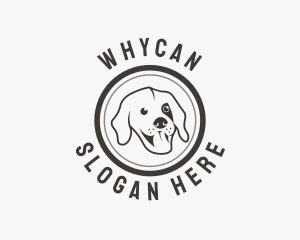 Pet Food - Happy Dog Face logo design