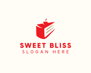 Sugar - Cherry Cake Dessert Bites logo design