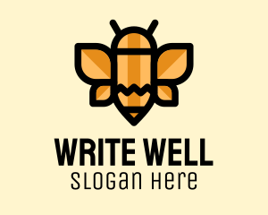 Pencil - Pencil Bee Preschool logo design