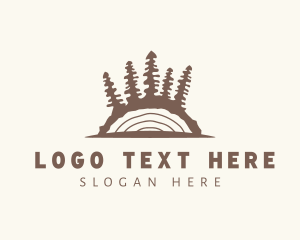 Industrial - Forest Woods Lumber logo design