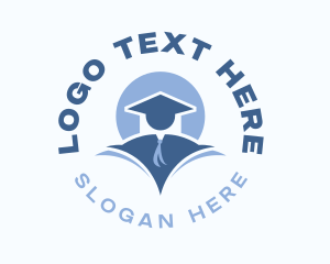 Scholarship - Education Graduation Academy logo design
