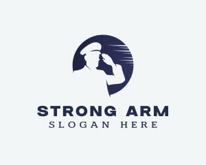 Military Armed Forces Security  logo design