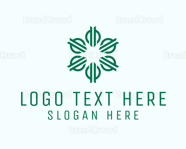 Floral Leaf Company Logo