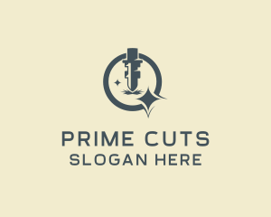 Industrial Laser Machine logo design