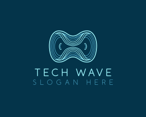 Sound Wave Tech logo design