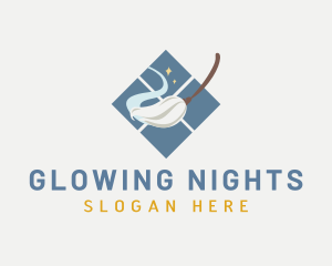 Cleaning Mop Window Logo