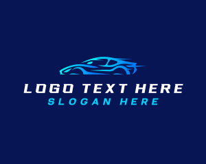 Sedan - Roadster Auto Garage logo design