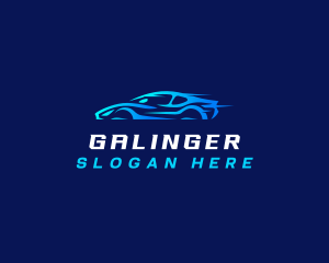 Roadster Auto Garage Logo