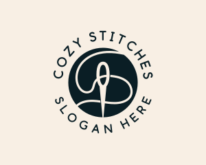 Quilting - Needle Thread Tailoring logo design