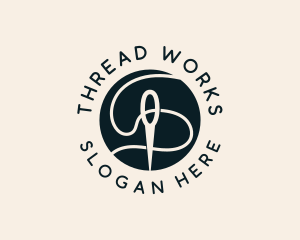 Thread - Needle Thread Tailoring logo design