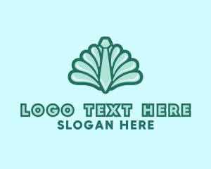 Shell - Seashell Clam Necktie logo design
