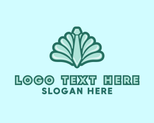 Necktie - Seashell Clam Necktie logo design