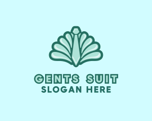 Seashell Clam Necktie logo design