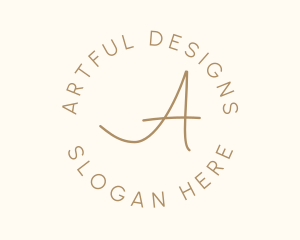 Elegant Round Business logo design