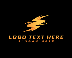 Electric Technology Charging logo design