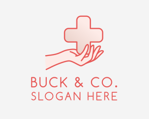 Medical Charity Cross logo design