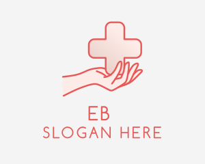 Medical Charity Cross logo design