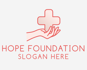 Non Profit - Medical Charity Cross logo design