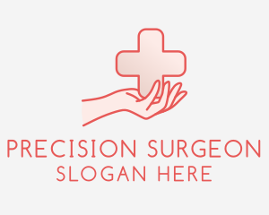 Surgeon - Medical Charity Cross logo design