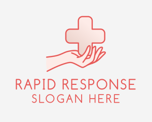 Emergency - Medical Charity Cross logo design