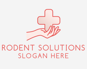 Medical Charity Cross logo design