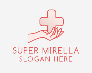 Medical Charity Cross logo design