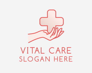 Medical Charity Cross logo design