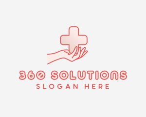 Medical Charity Cross logo design