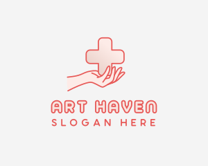 Medical Charity Cross logo design