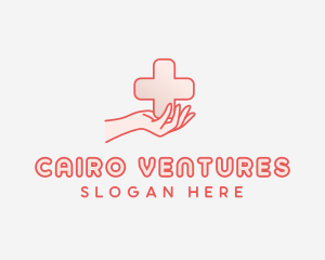 Medical Charity Cross logo design