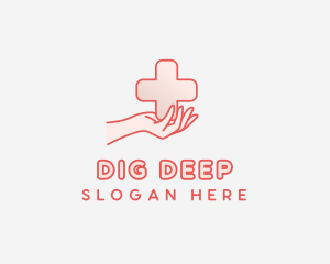 Medical Charity Cross logo design