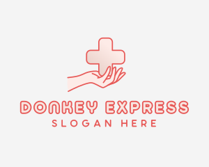 Medical Charity Cross logo design