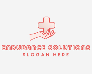 Medical Charity Cross logo design