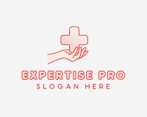 Medical Charity Cross logo design