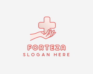 Medical Charity Cross logo design